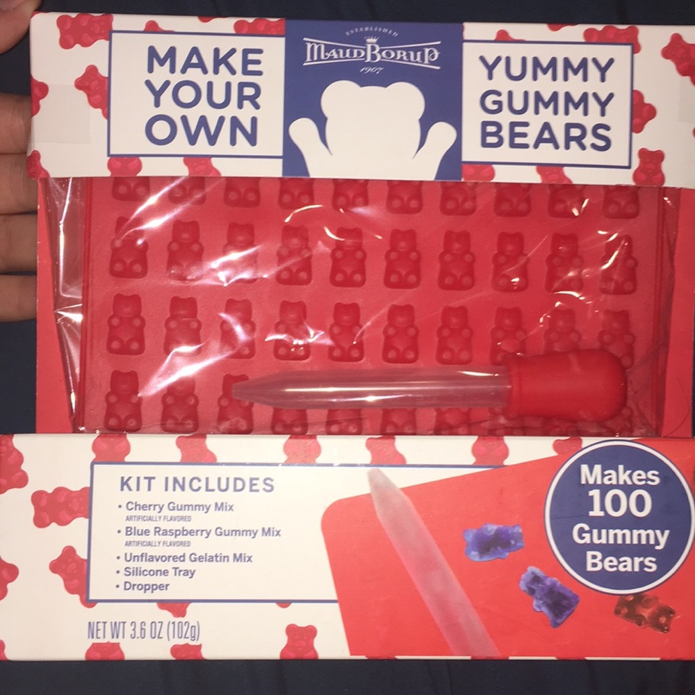 “Make your own” Cherry Gummy Bears Kit 🐻 🍒